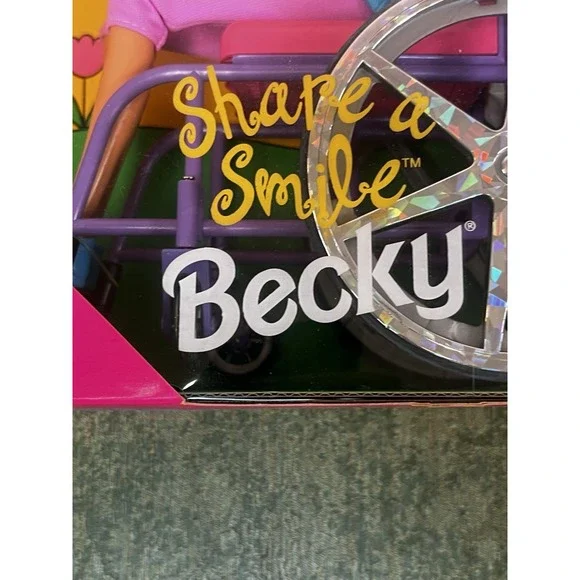 Barbie - Share a Smile - Becky & Wheelchair - Special Edition 1996 Mattel NIB - Picture 4 of 10